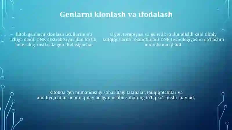 Tibbiyotda Dnk Rekombinantlarini Qôllanishi 4