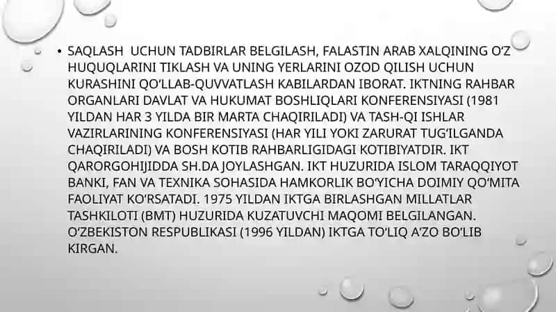 Islom Hamkorlik tashkilotida a‘zo mamlakatlarda soliq munosabatlari va amaliyoti 4