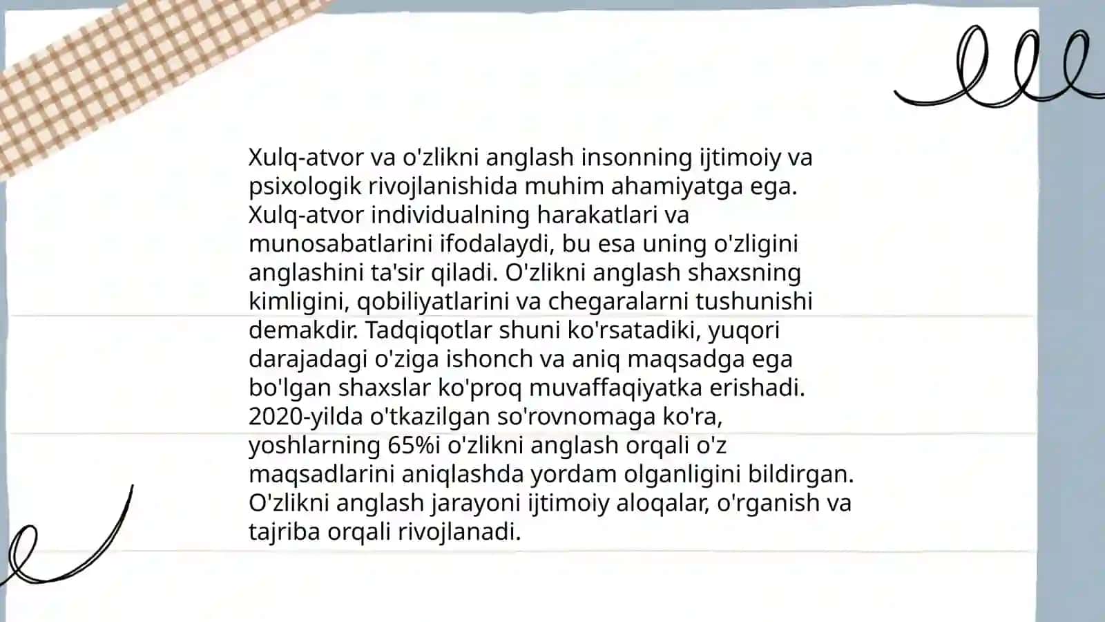 Milliy Orzular va Umidlar 4