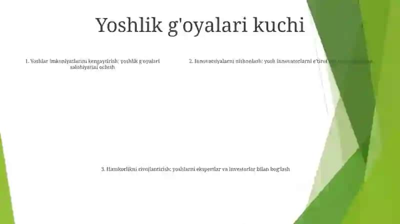 Yoshlar-Innovatsion G'Oyalar Tashabbuskori 4