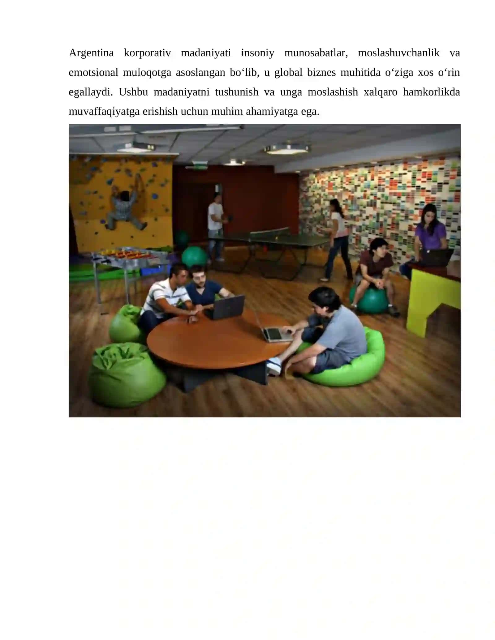 Argentina korporativ madaniyati 4