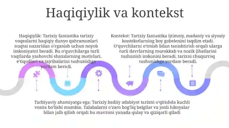 Tarix Fanini OʻQitishda Tarixiy Badiiy Adabiyotlardan Foydalanish 4