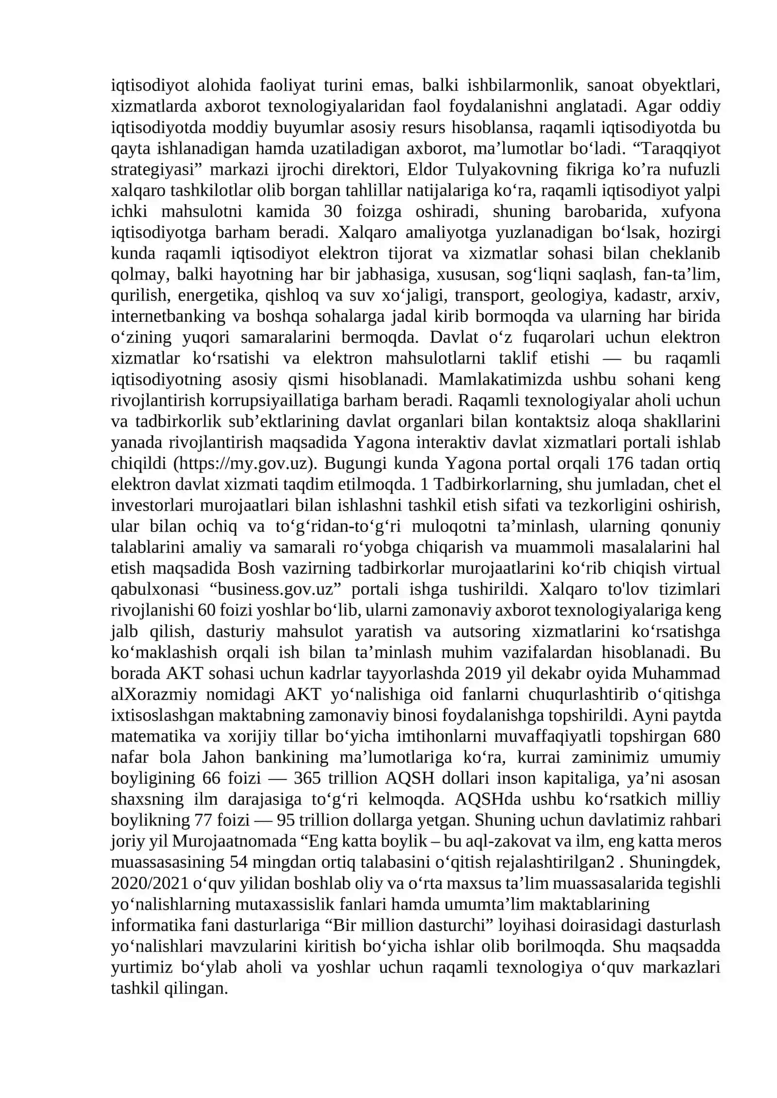 Xalqaro to'lov tizimlari rivojlanishi 4