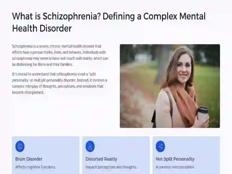 Research a mental health disorder(e.g.,schizophrenia) 4