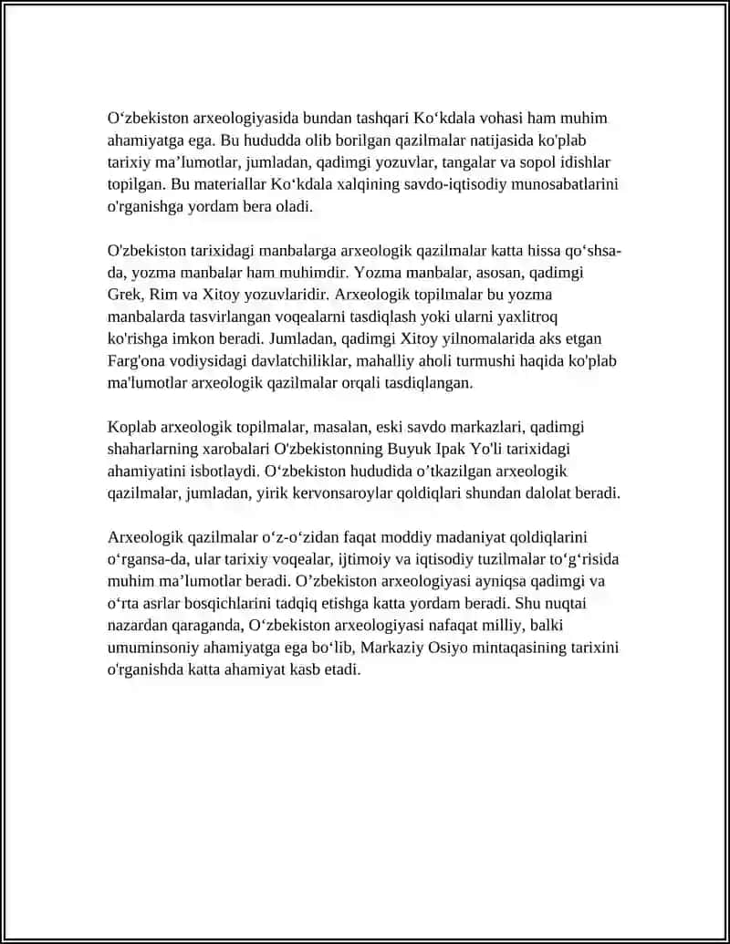 OʻZBEKISTON TARIXINING MANBA VA AXAMIYATI 4