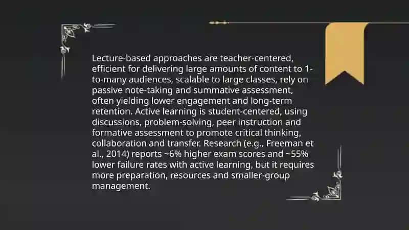 Differences between modern traditional teaching methods 4