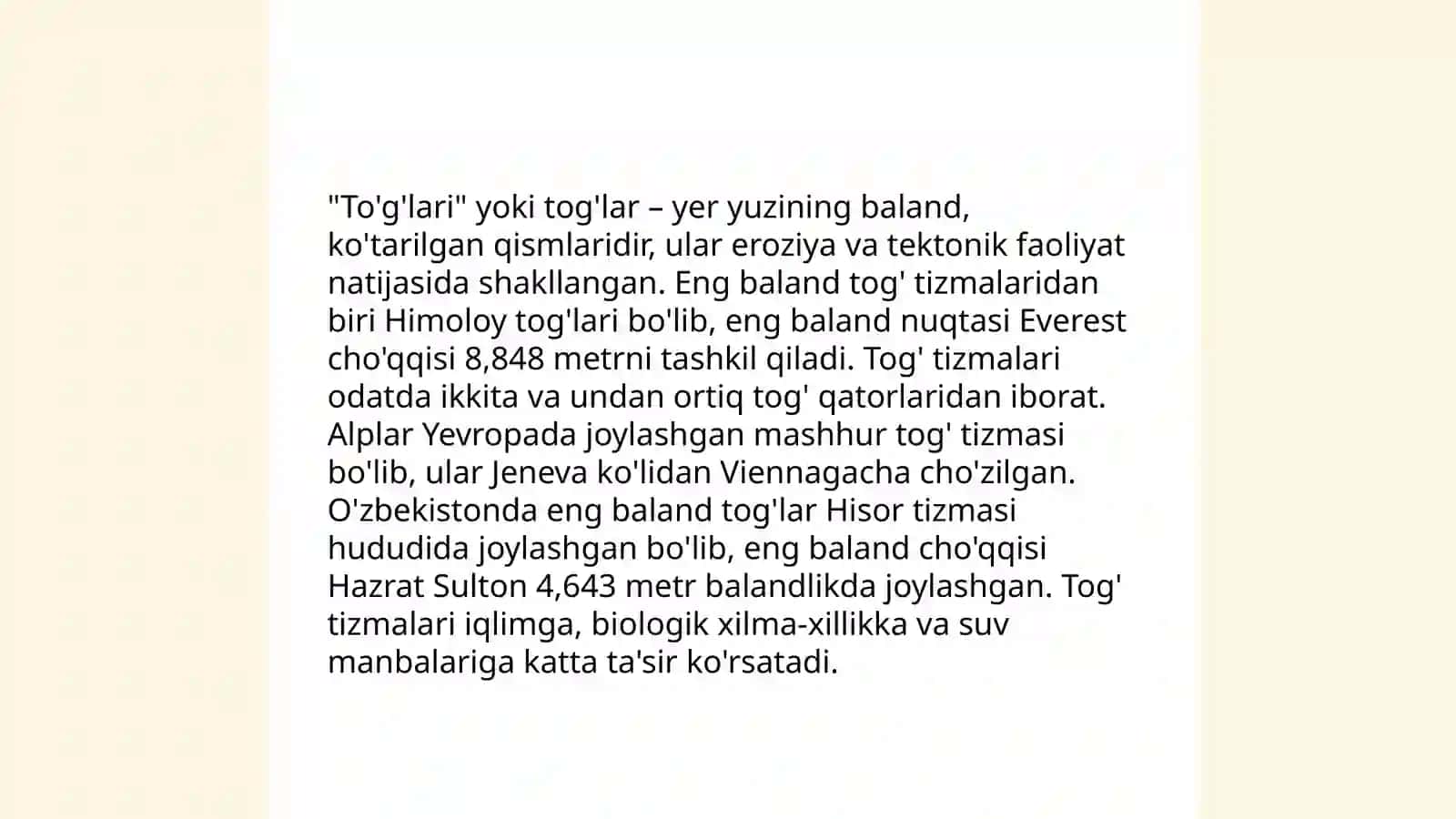 Janubiy Amerika materigi rel’efi, orografiyasi 4
