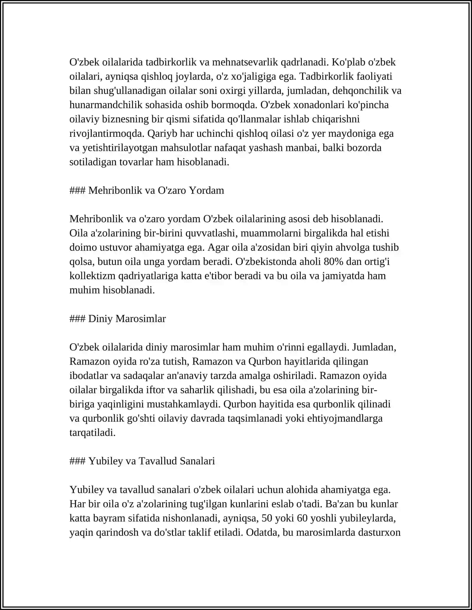 O‘zbek Oilalarida Milliy Tarbiya Metodlari Vositalari 4