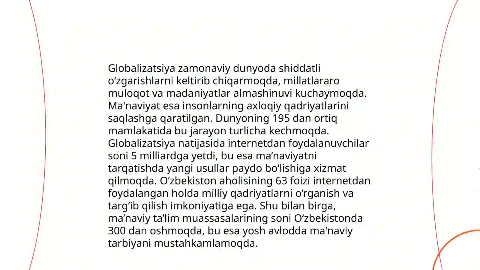 Ong va Dunyoqarashning zamonaviy talqini 4
