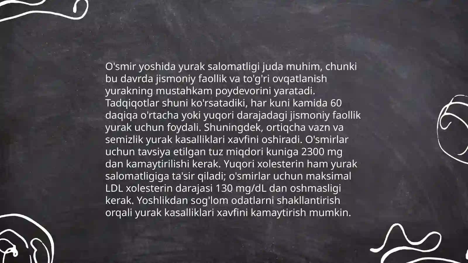 Yurak tizimining yoshga oid gigiyenasi 4