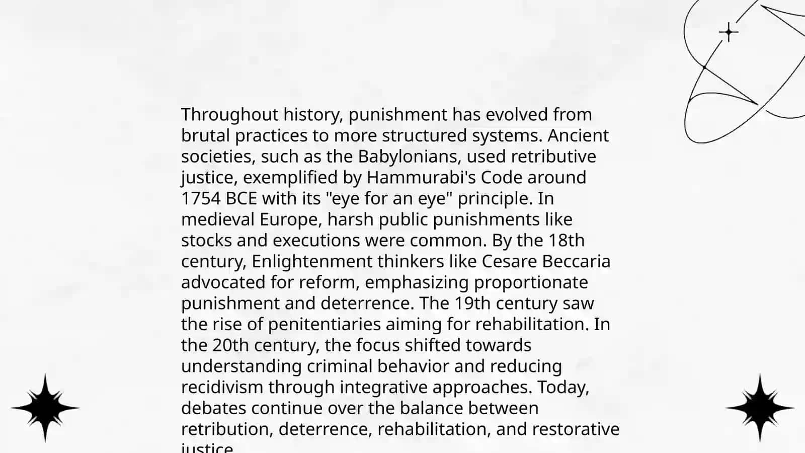 What is Punishment 4