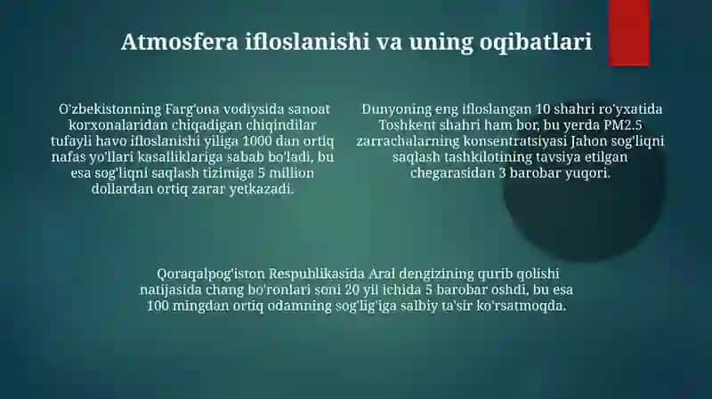 Ekologiya va tabiatni muhofaza qilish 4