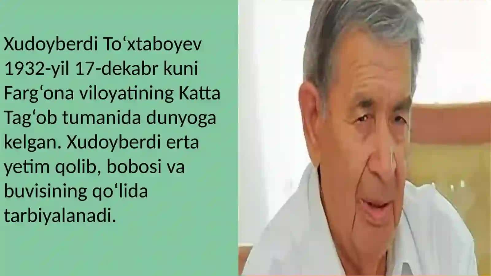 Xudoyberdi Toʻxtaboyevhayoti 4
