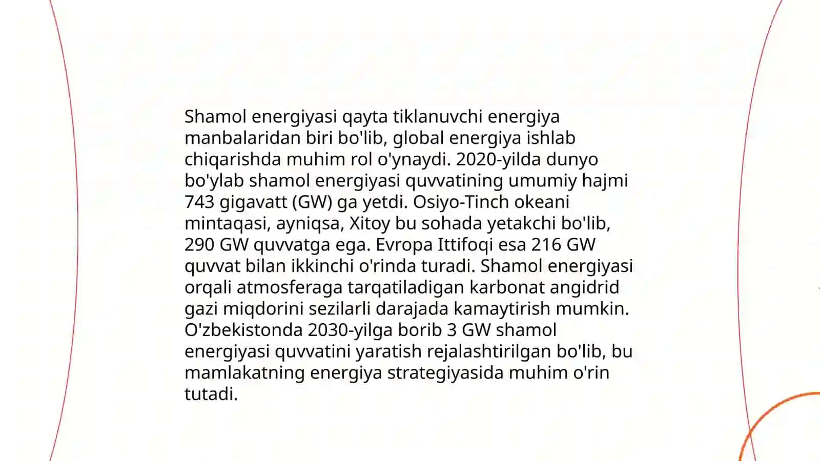 Alternativ energiyaning zarururiyati 4