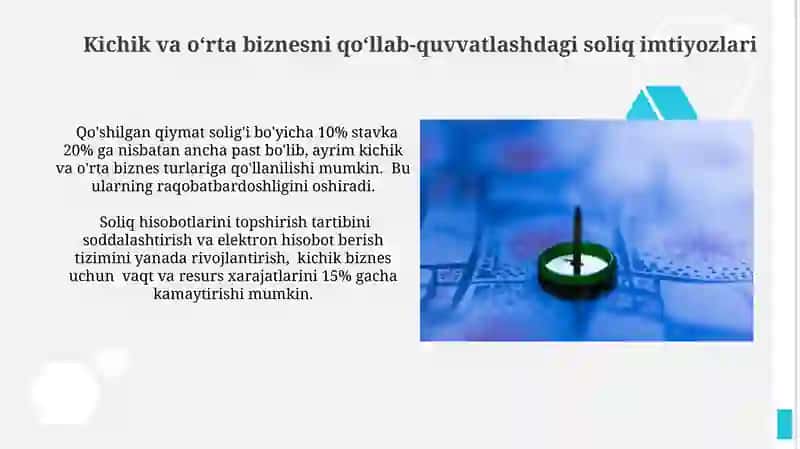 Soliq siyosatini takomilashtirish kontseptsiyasi va uning yoʻnalishlari 4