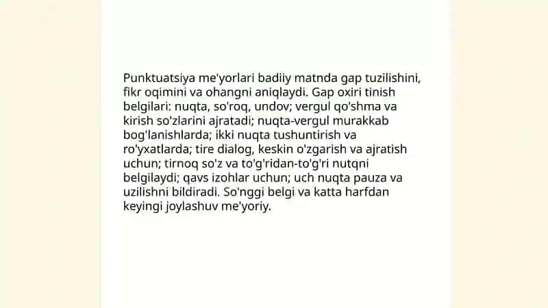 Oʻzbek adabiyot til me'yorlari 4