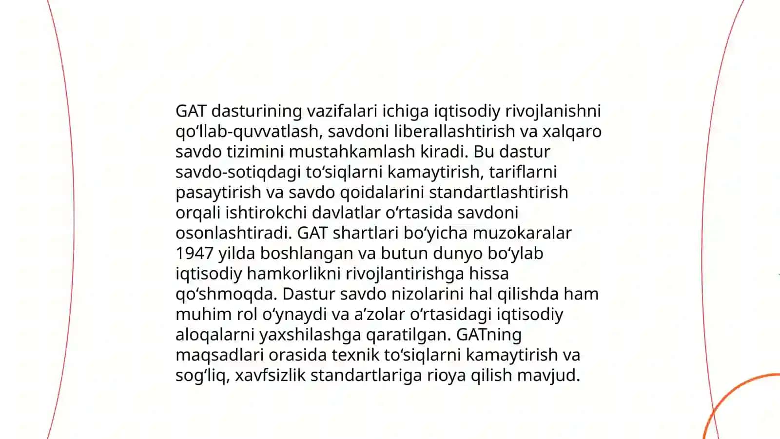 GATning asosiy tushunchalari va vazifalari, GAT dasturi bilan tanishish 4