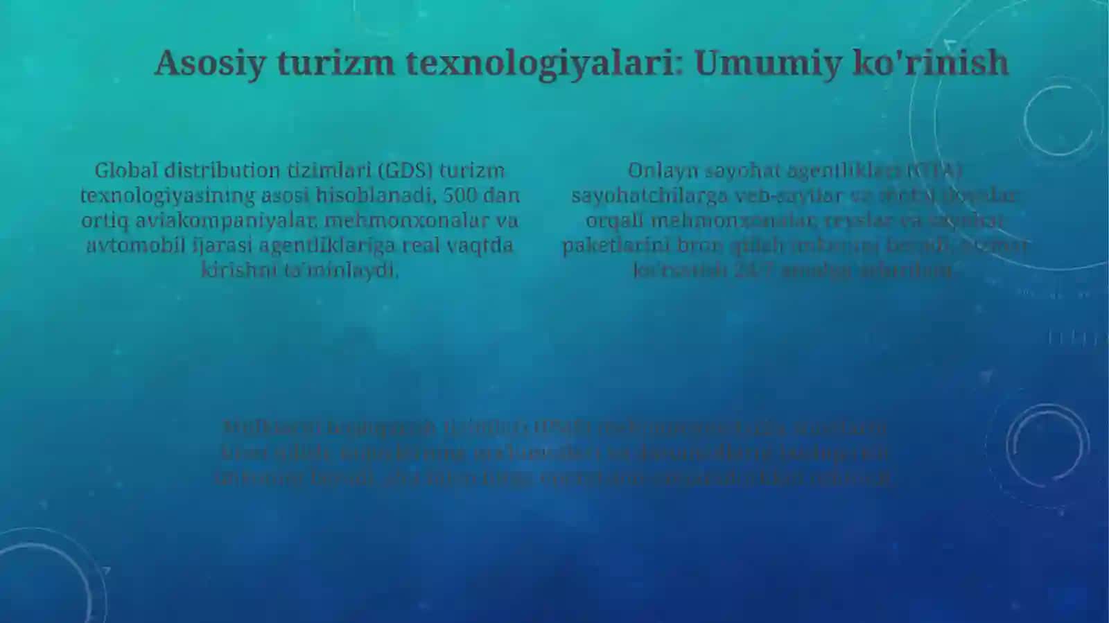 Sayohatlar jarayonida turizm texnikasini o'rgatish va qo'llash 4