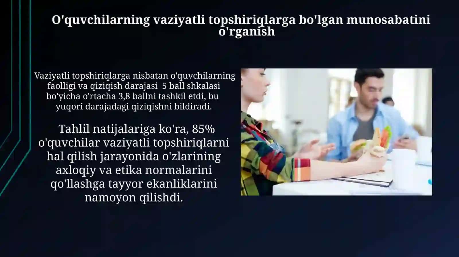 Tarbiya fanini oʻqitishda maʼnaviy axloqiy tarbiya vaziyatli topshiriqlarni yaratish metodikasi 4