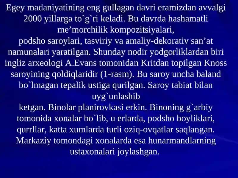 Antik davr. Qadimgi Gretsiya va Rim 4
