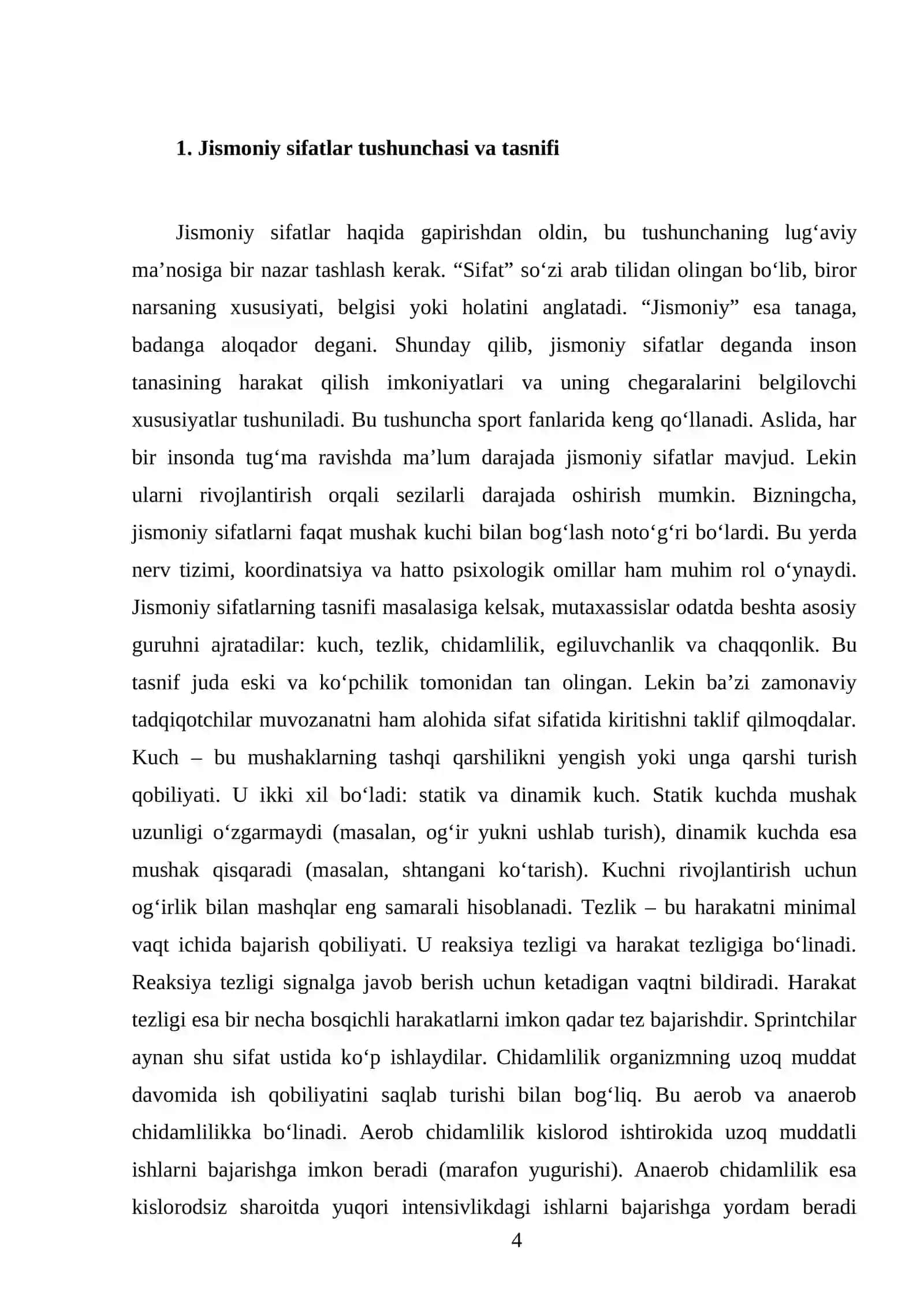 Jismoniy sifatlar (harakat) ni rivojlantirish 4