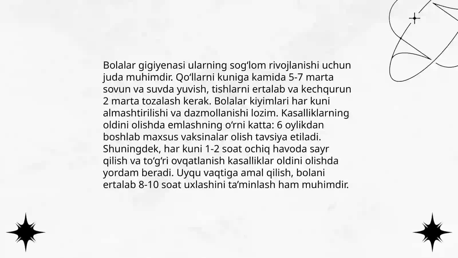 Maktabgacha tarbiya yoshidagi bollalarni kasallanish holatini gegiyenik baholash 4