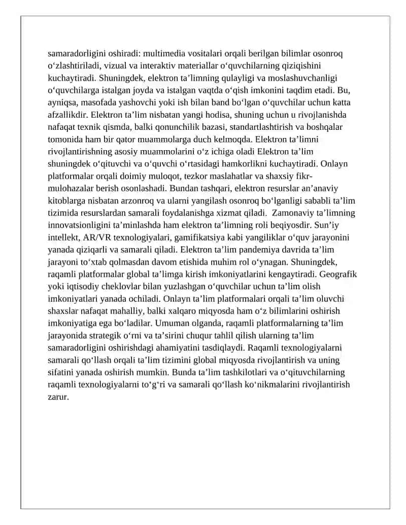 ELEKTRON TA’LIM RIVOJINING YETAKCHI TENDENSIYALARI 4