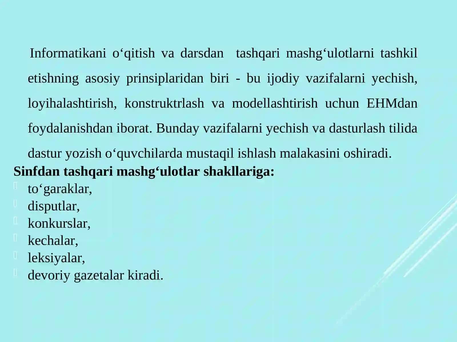 SINFDAN TASHQARI MASHG‘ULOTLAR 4
