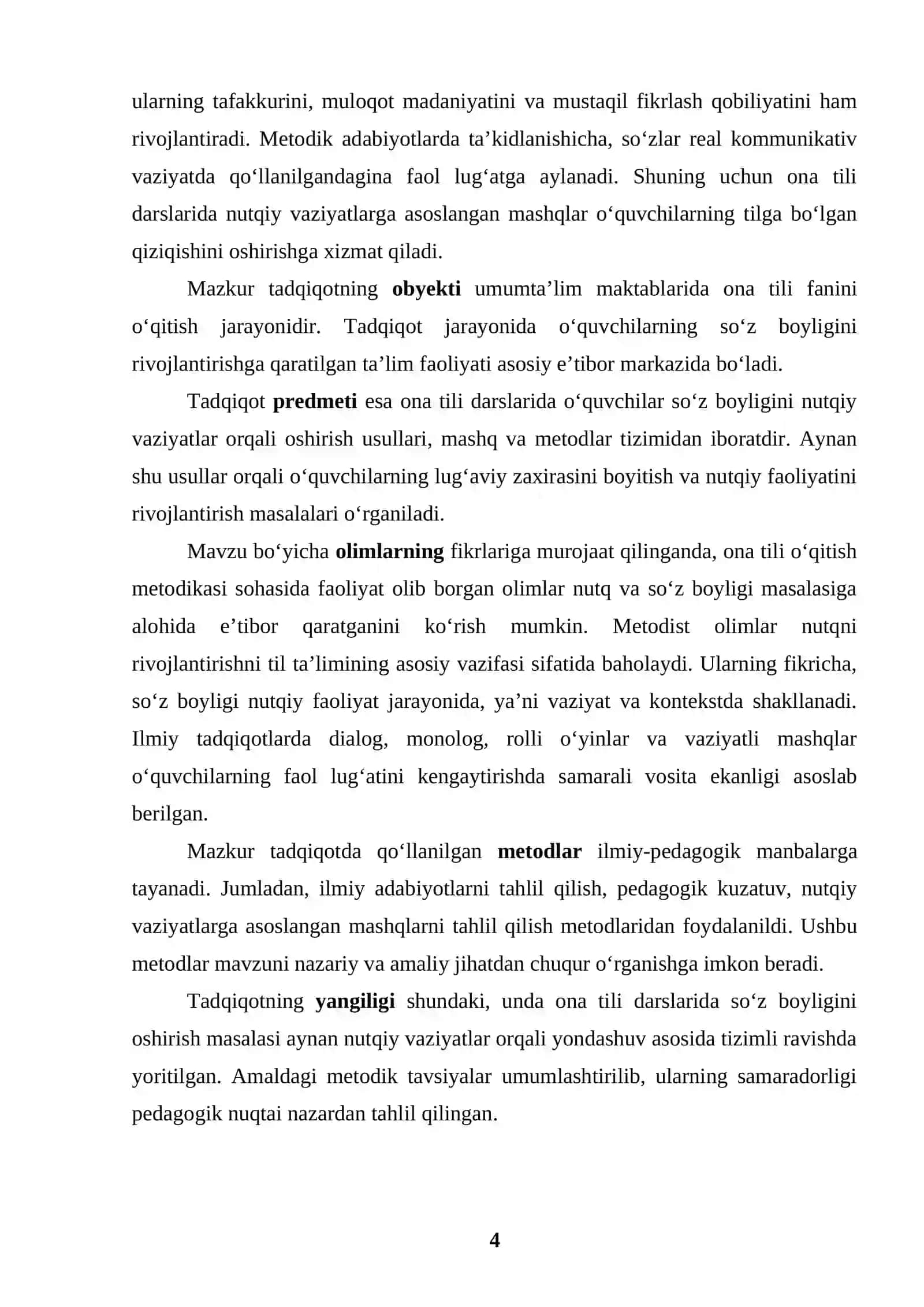 Nutq  uslublarini oqitish metodikasini takomillashtirish 4