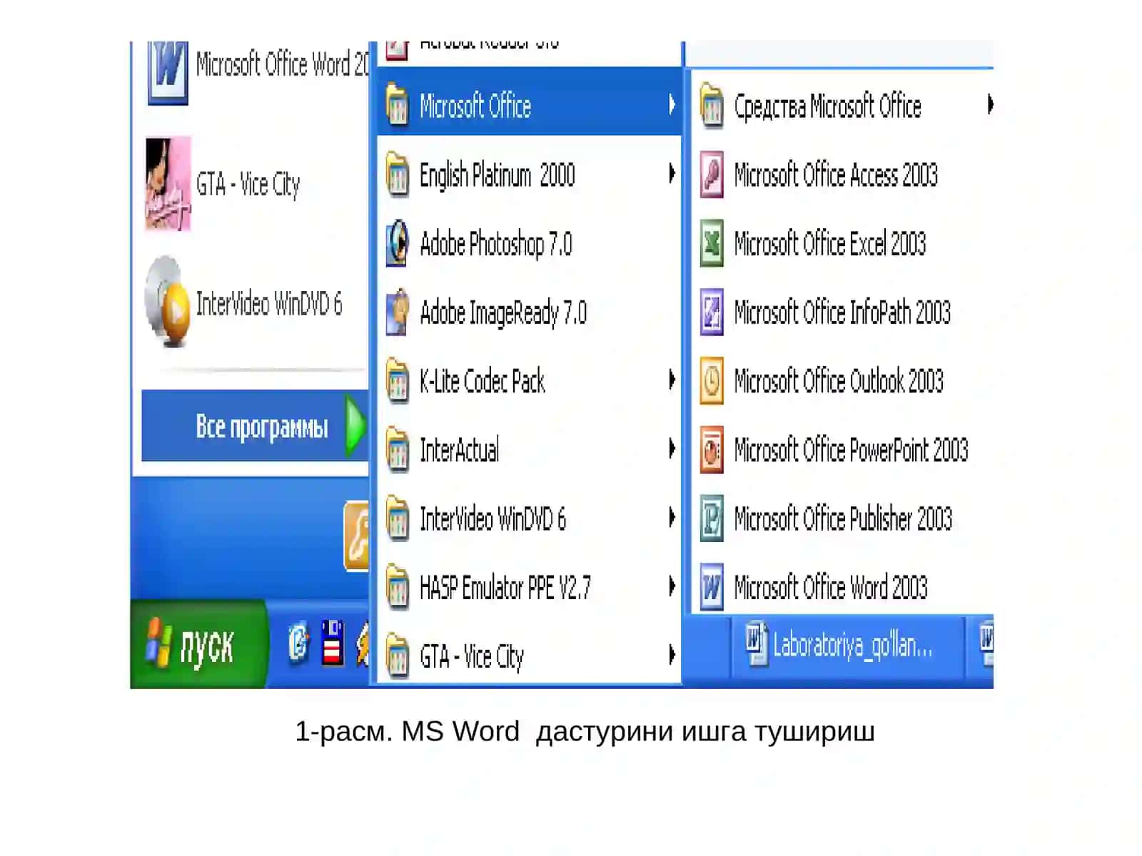 MS Word 4