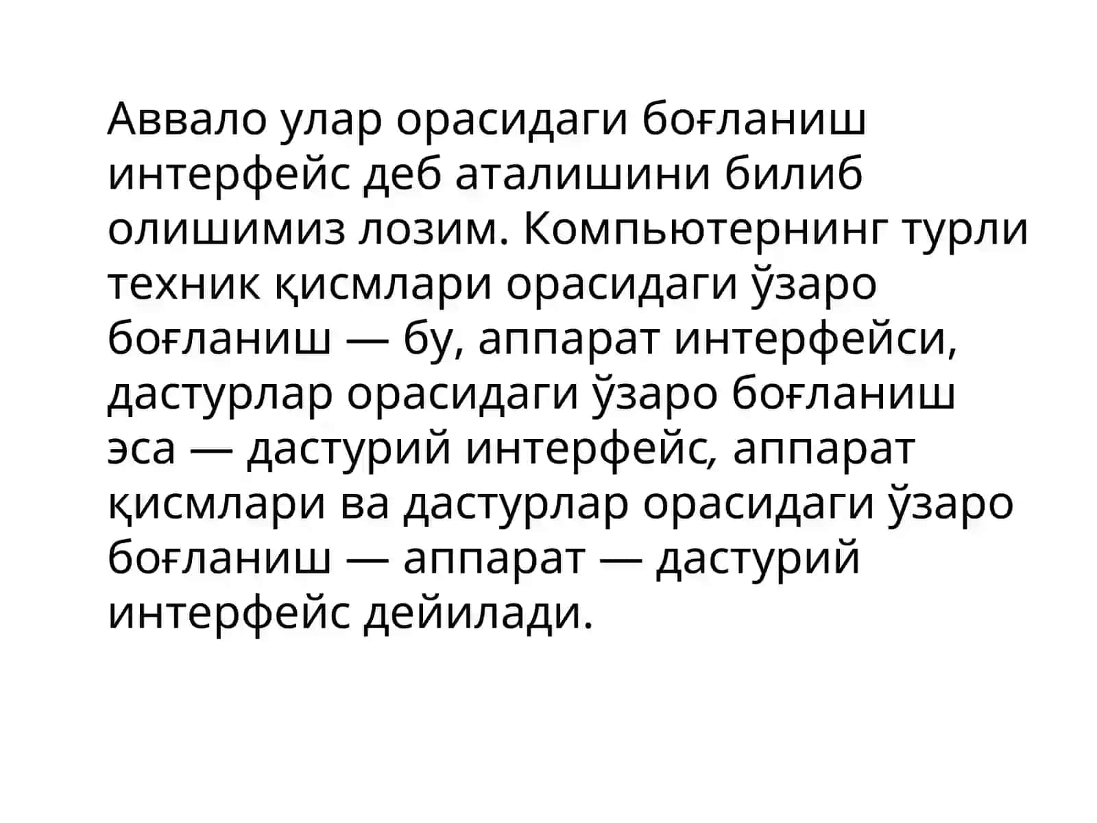 Тизимли дастурий таъминот ва драйверлар 4
