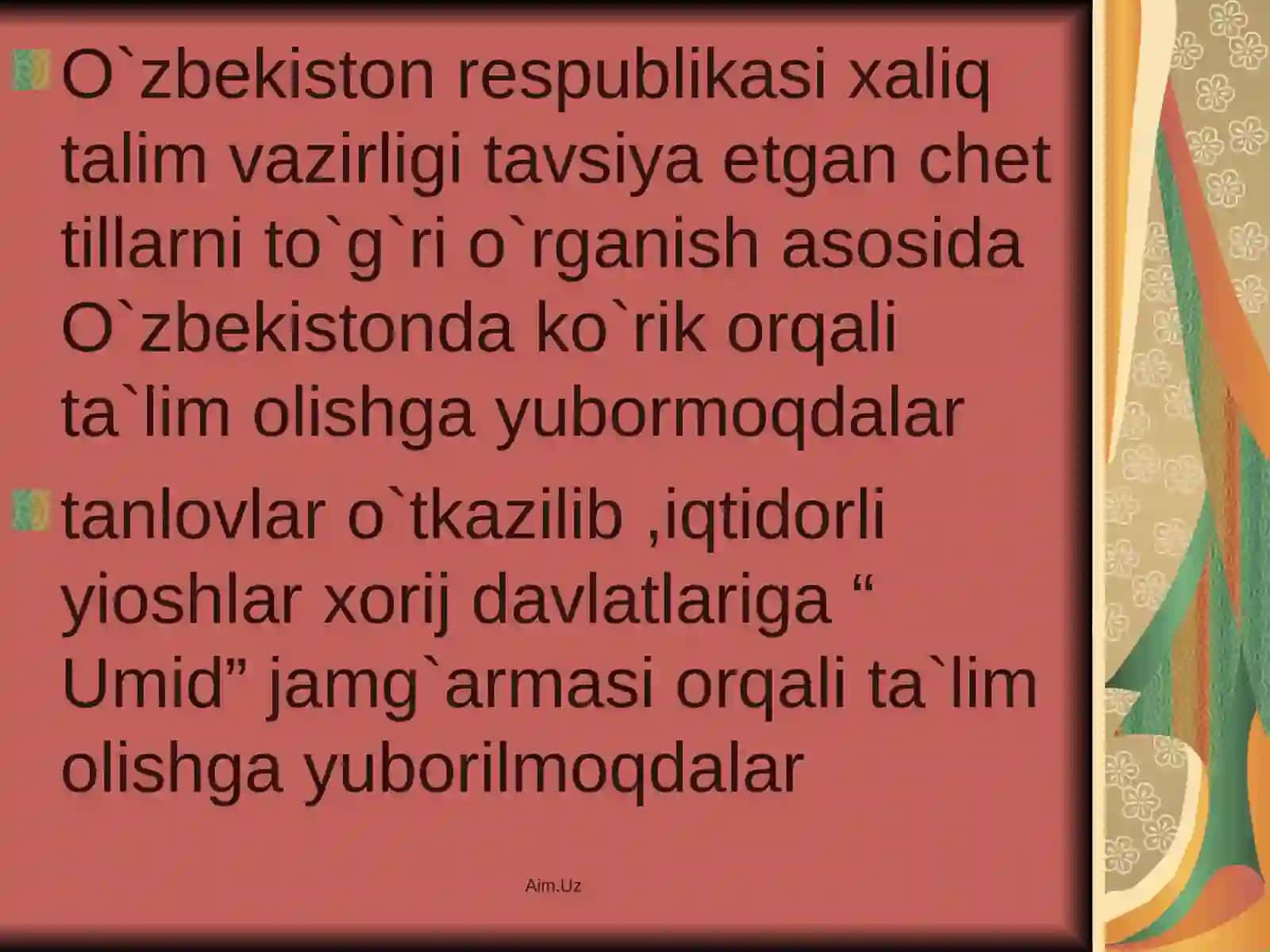 O`zbekistonda ta`lim tizimi va pedagogika fani rivoji 4