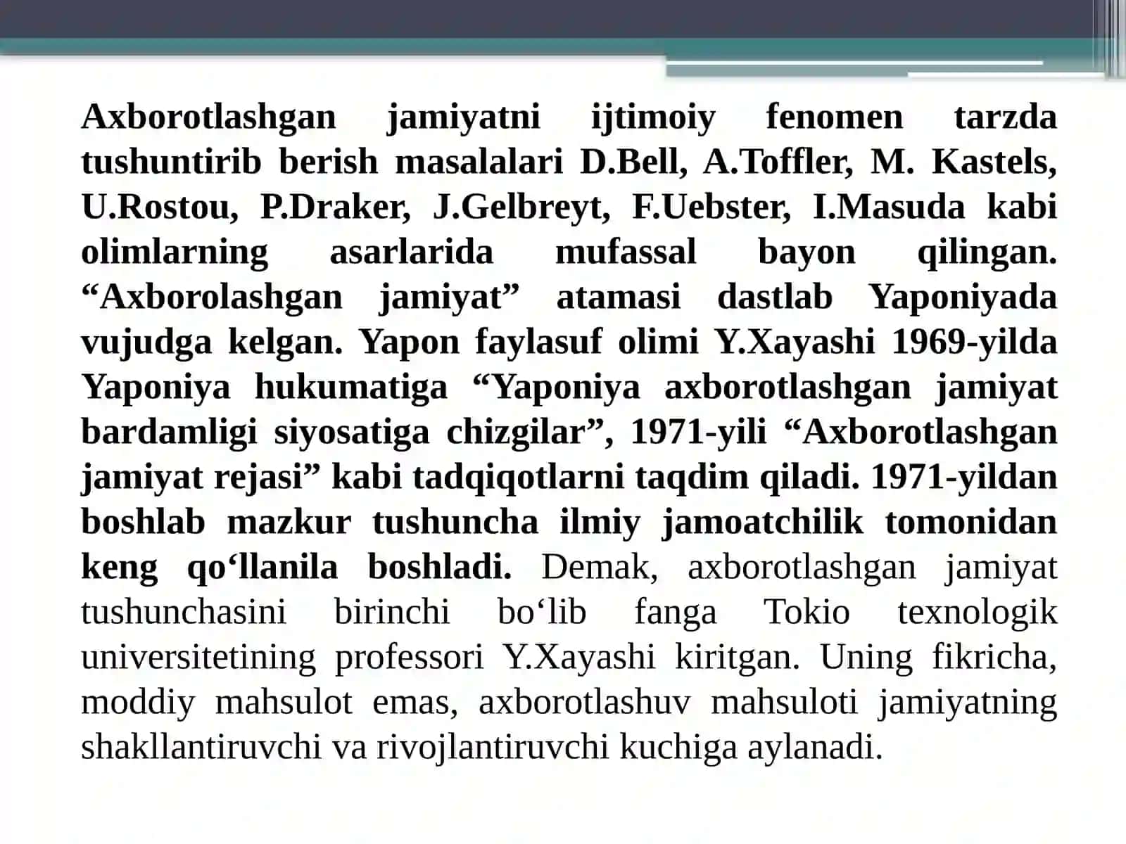 Axborotlashgan va raqamli jamiyatda manfaatlar tо‘qnashuvi 4