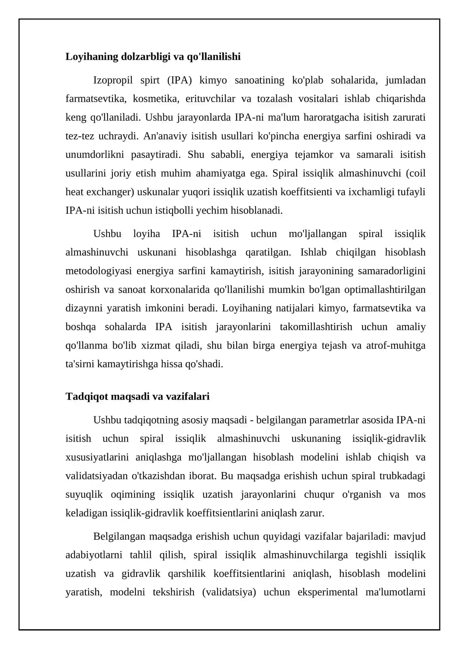 Izopropil spirti turli sanoatlar uchun issiqlash qurilmasi 4