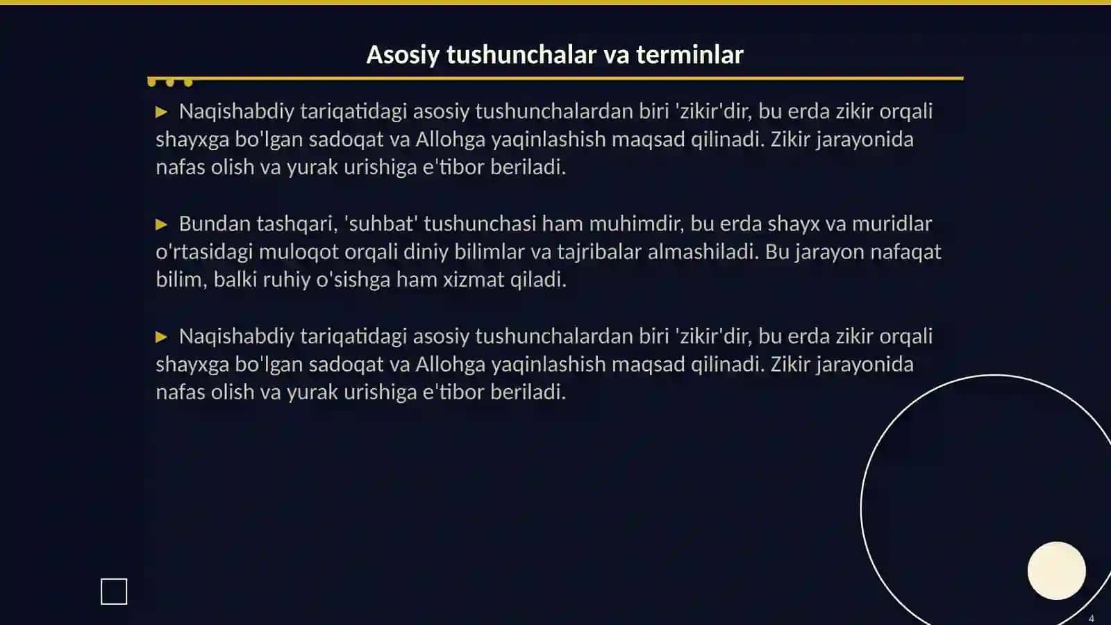 Naqishabdiy tariqqati 4
