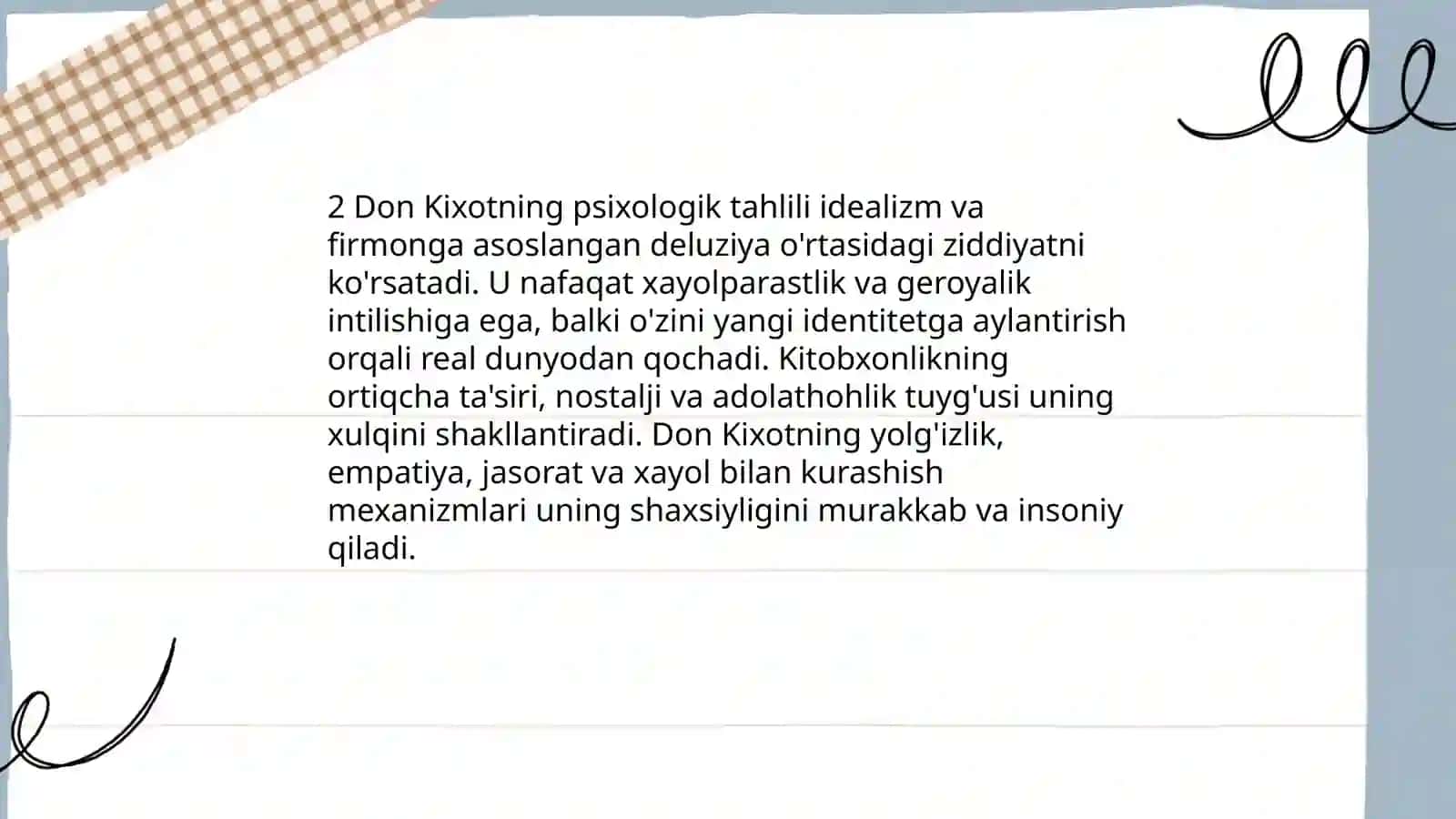Servantesning Don Kixot asari 4
