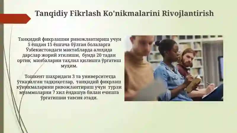 OAV Savodxonligini Oshirishning Asosiy Usullari 4