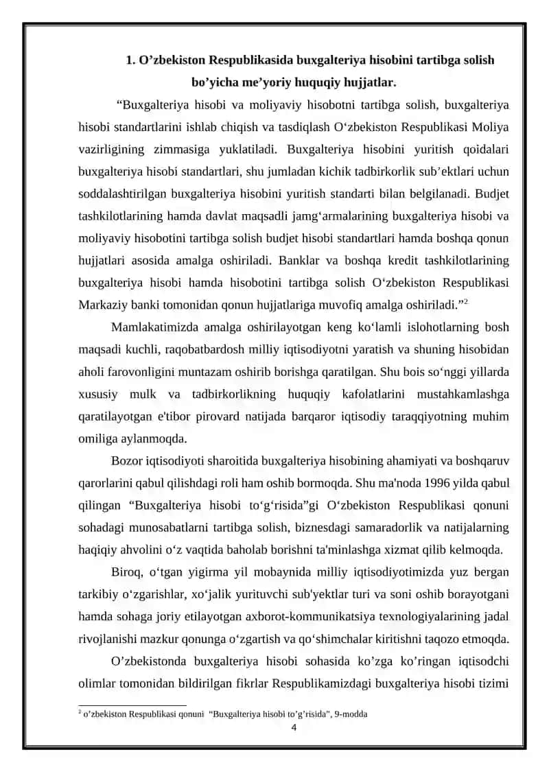 BUXGALTERIYA HISOBIDA XATOLARNING TURLARI VA ULARNI BARTARAF QILISH YO‘LLARI 4
