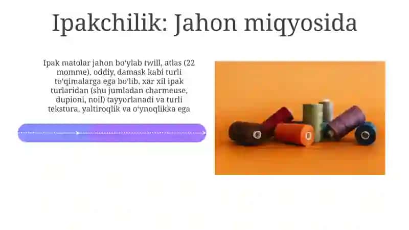 Ipak zigir gazlamalari assortimenti 4
