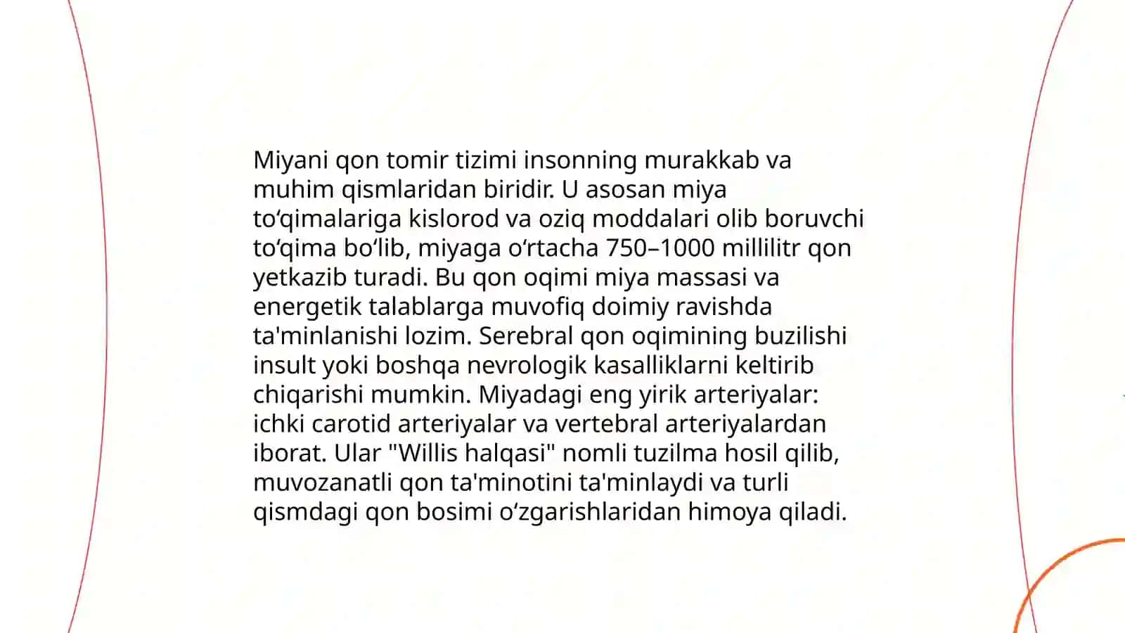 Miyani qon bilan taminlanishi 4
