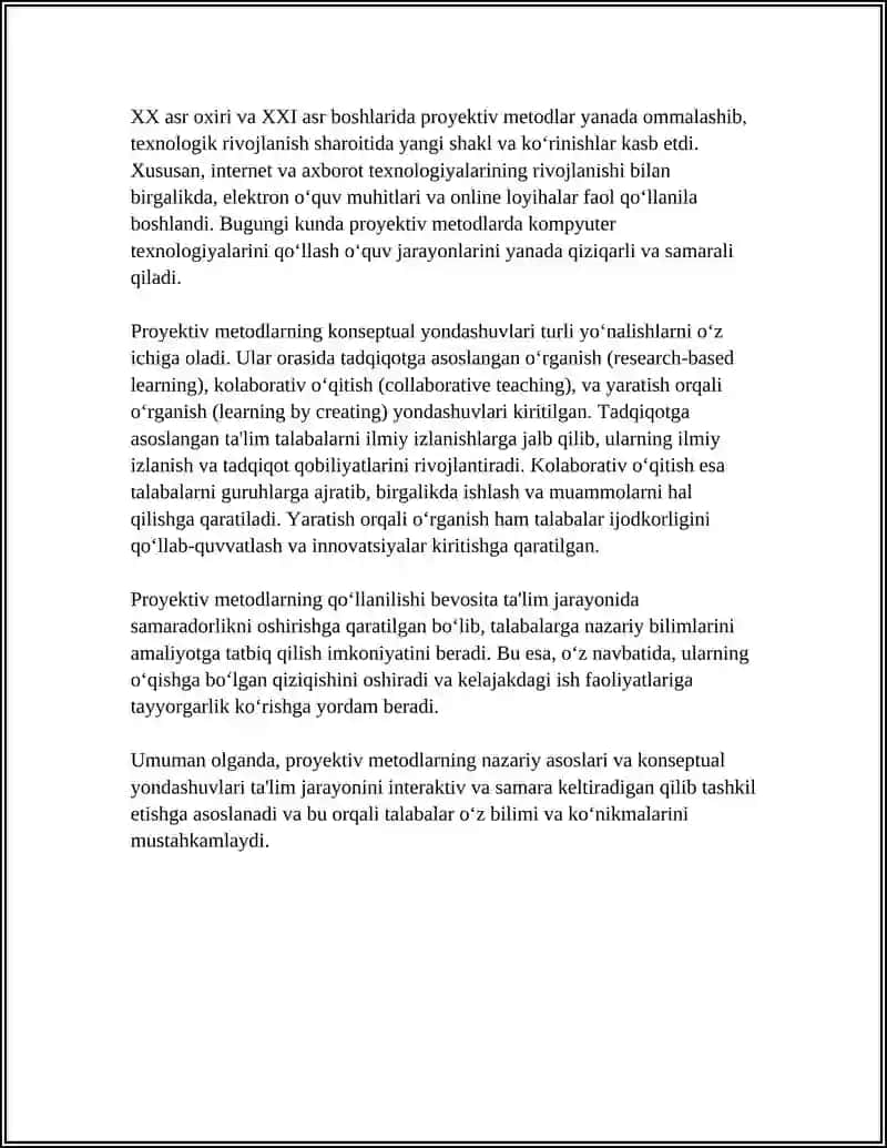 INSON RUHIY HOLATINI O‘RGANISHDA PROYEKTIV METODLARNING O‘RNI 4