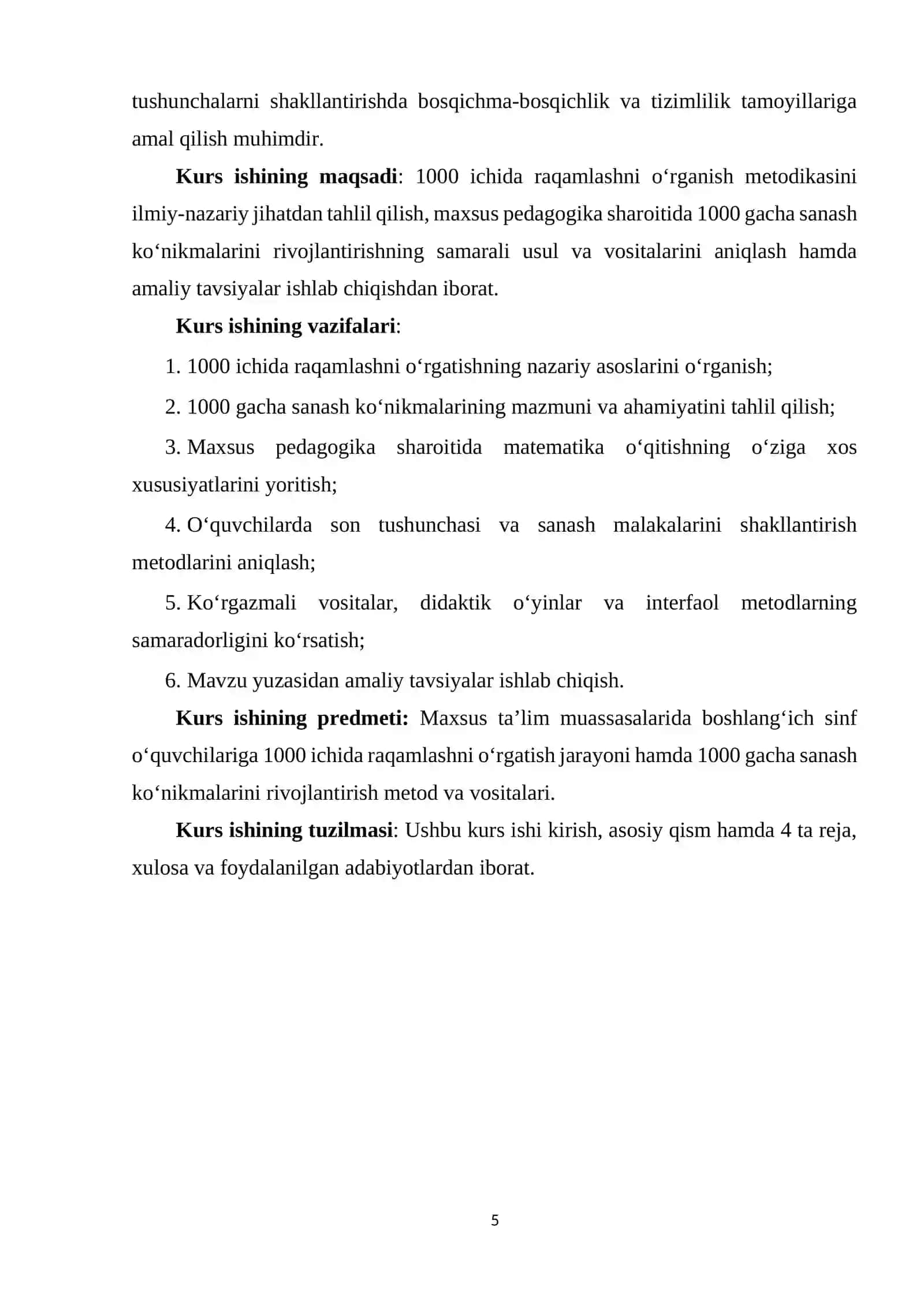 1000 ICHIDA RAQAMLASHNI OʻRGANISH METODIKASINI, 1000 GACHA SANASH KOʻNIKMALARINI RIVOJLANTIRISH 4