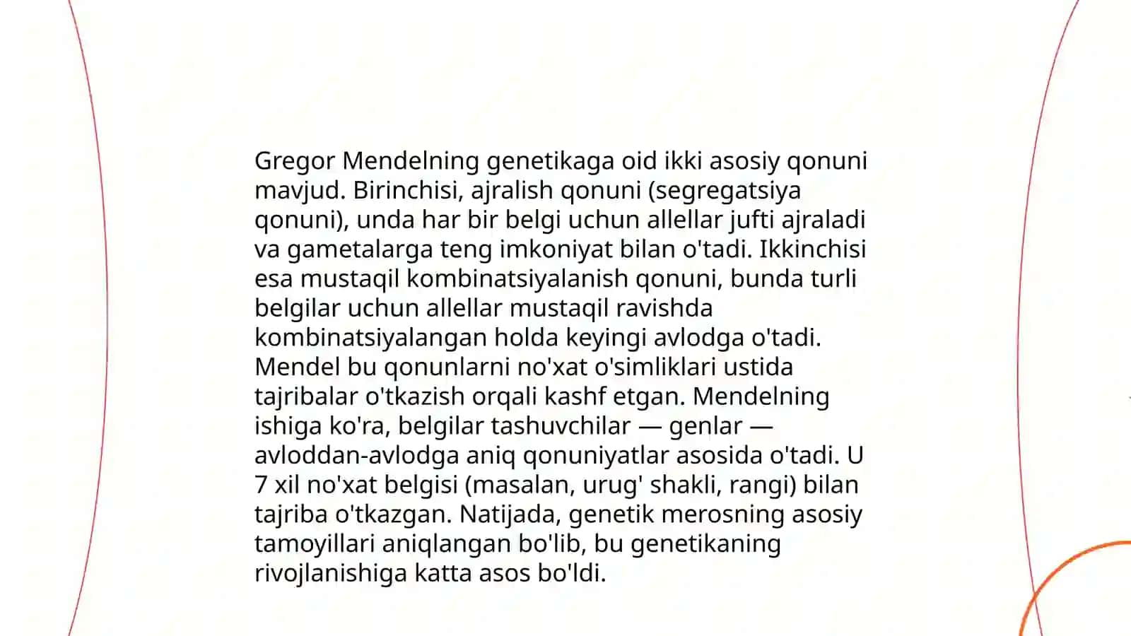 Di-poliduragay chatishtirish mendelning uchinchi qonuni 4