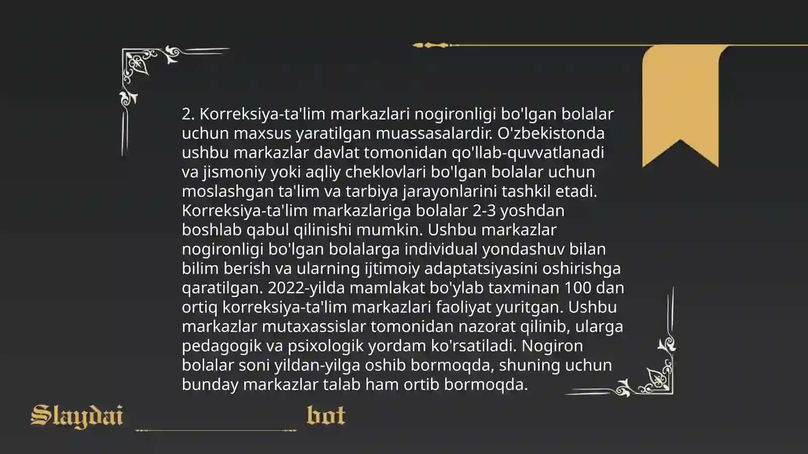 Imkoniyati cheklangan bolalarga korreksion yordamni tashkil etish va ularning huquqiy, pedagogik aspektlari 4