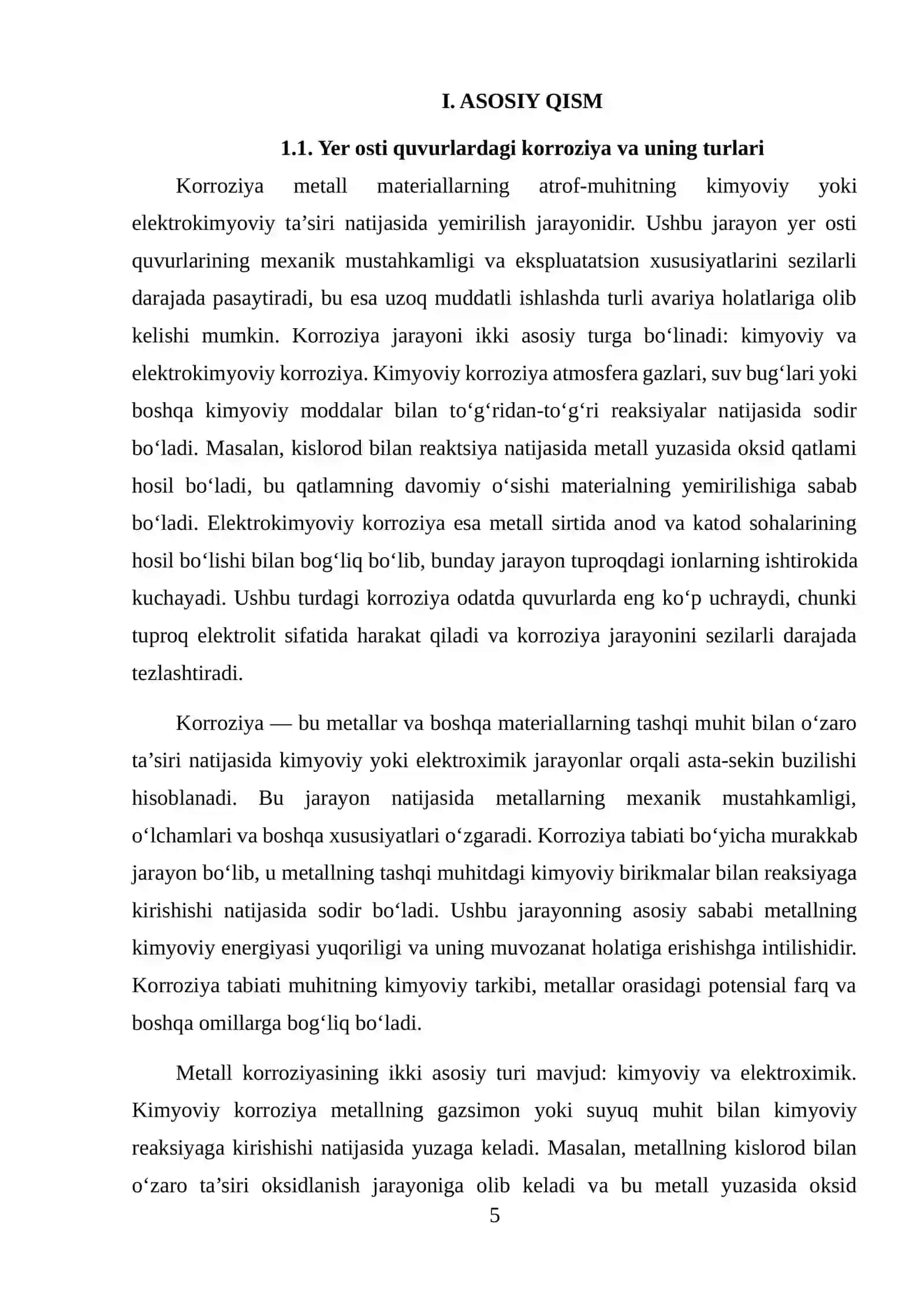 Yer osti quvurlarining himoyasi uchun qurilmalarning tasnifi 4