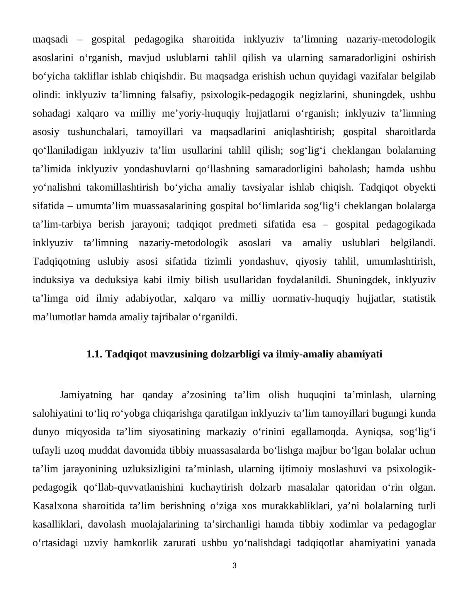 Inklyuziv taʼlim metodlari.taxlili va xususiyatlari 4