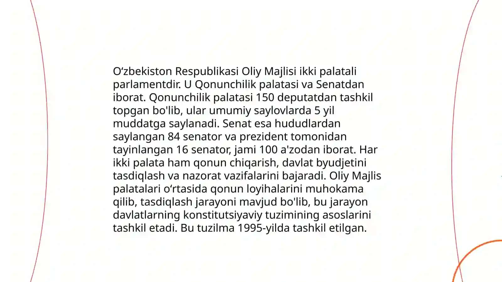 Oliy Majlisning faoliyati 4