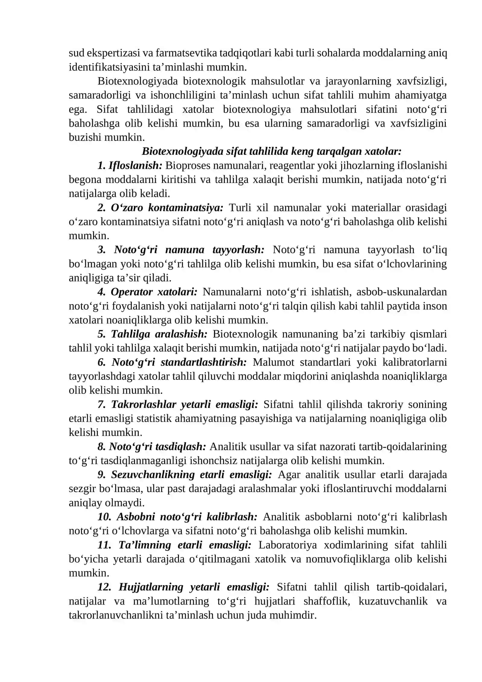 TAHLILNING QAYTA TAKRORLANUVCHANLIGI VA TO‘G‘RILIGI 4