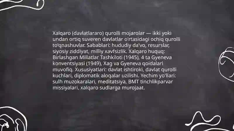 Qurolli muajorolar 4