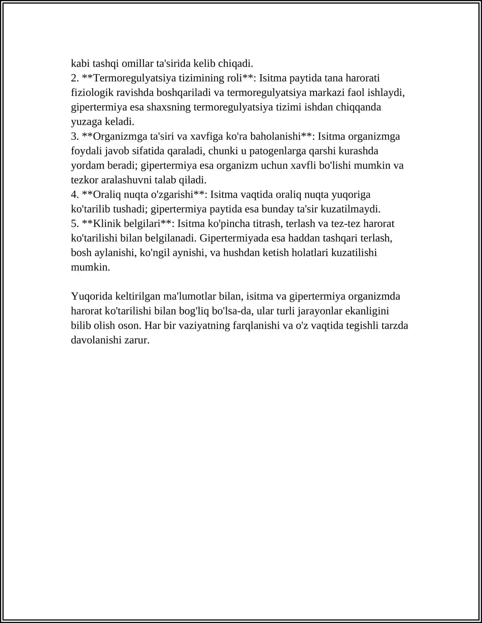 ISITMANI GIPERTERMIYADAN FARQLOVCHI XOSSALARI 4